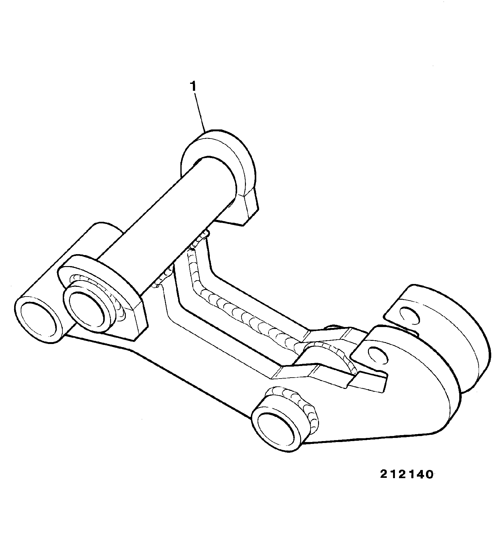 JCB 214 [T0] (1998) Parts Diagrams