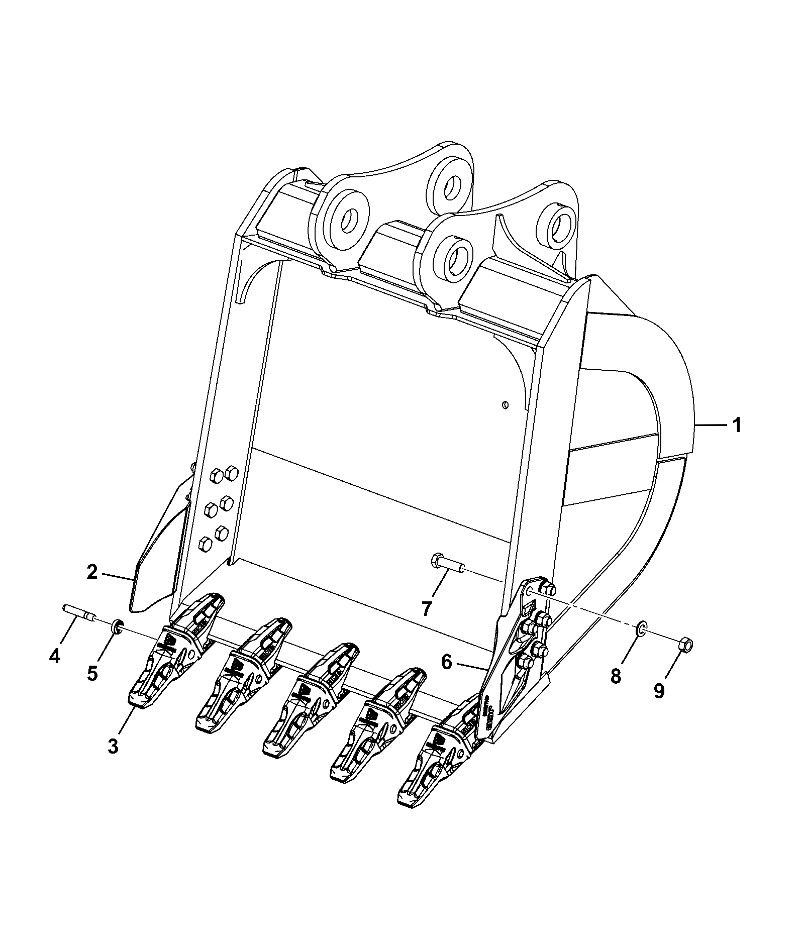 JCB JCB205 [SHAJS20A] (2025) Parts Diagrams