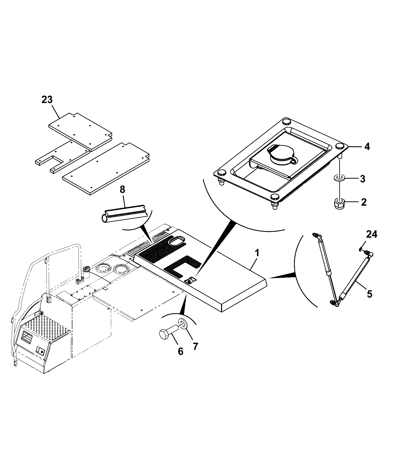 JCB JS205 [T2 PUN] (2019) Parts Diagrams