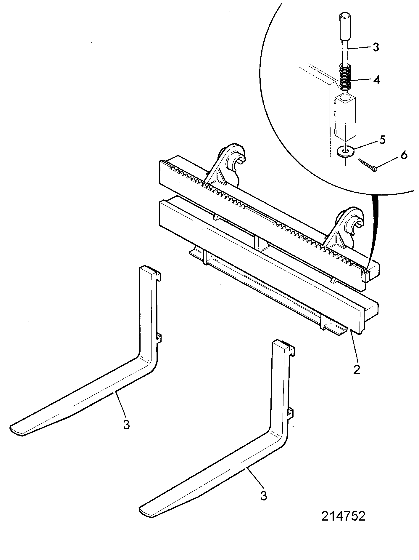 JCB 436 [T2] (2007) Parts Diagrams