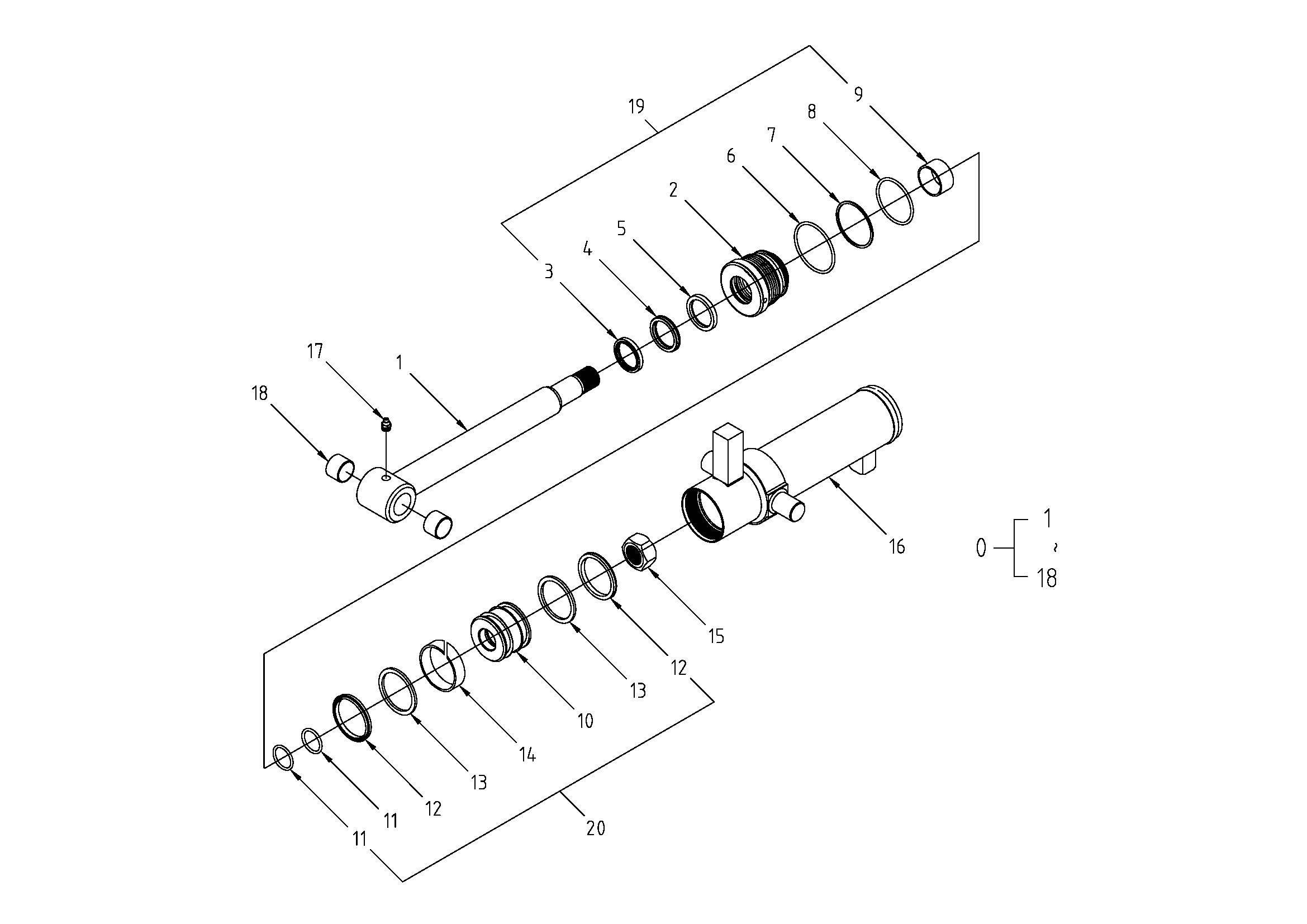 Kioti KB2475L Backhoes Parts Diagrams