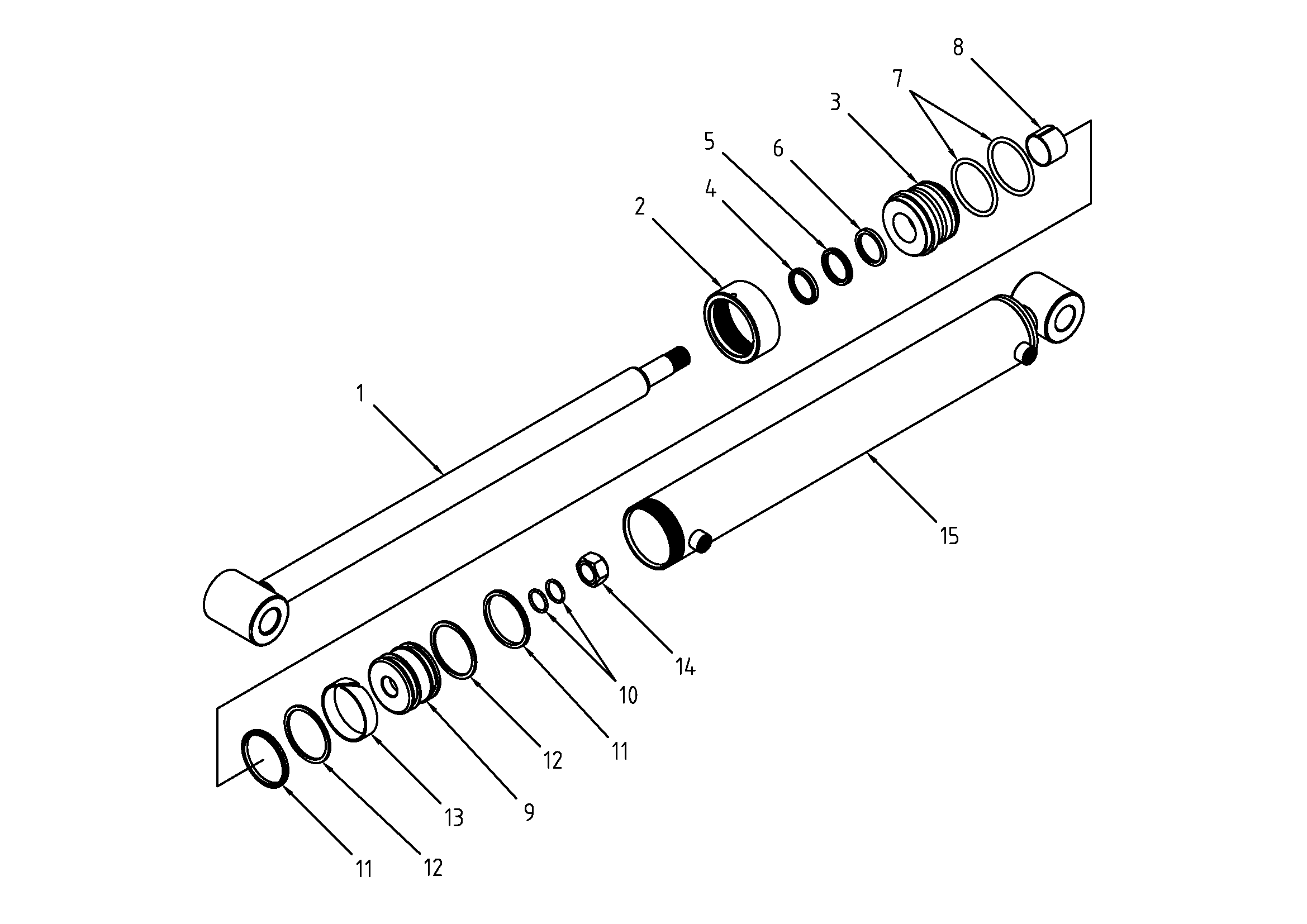 Pressure Rake Part Kioti KG4066 Grapple rakes Parts Diagrams