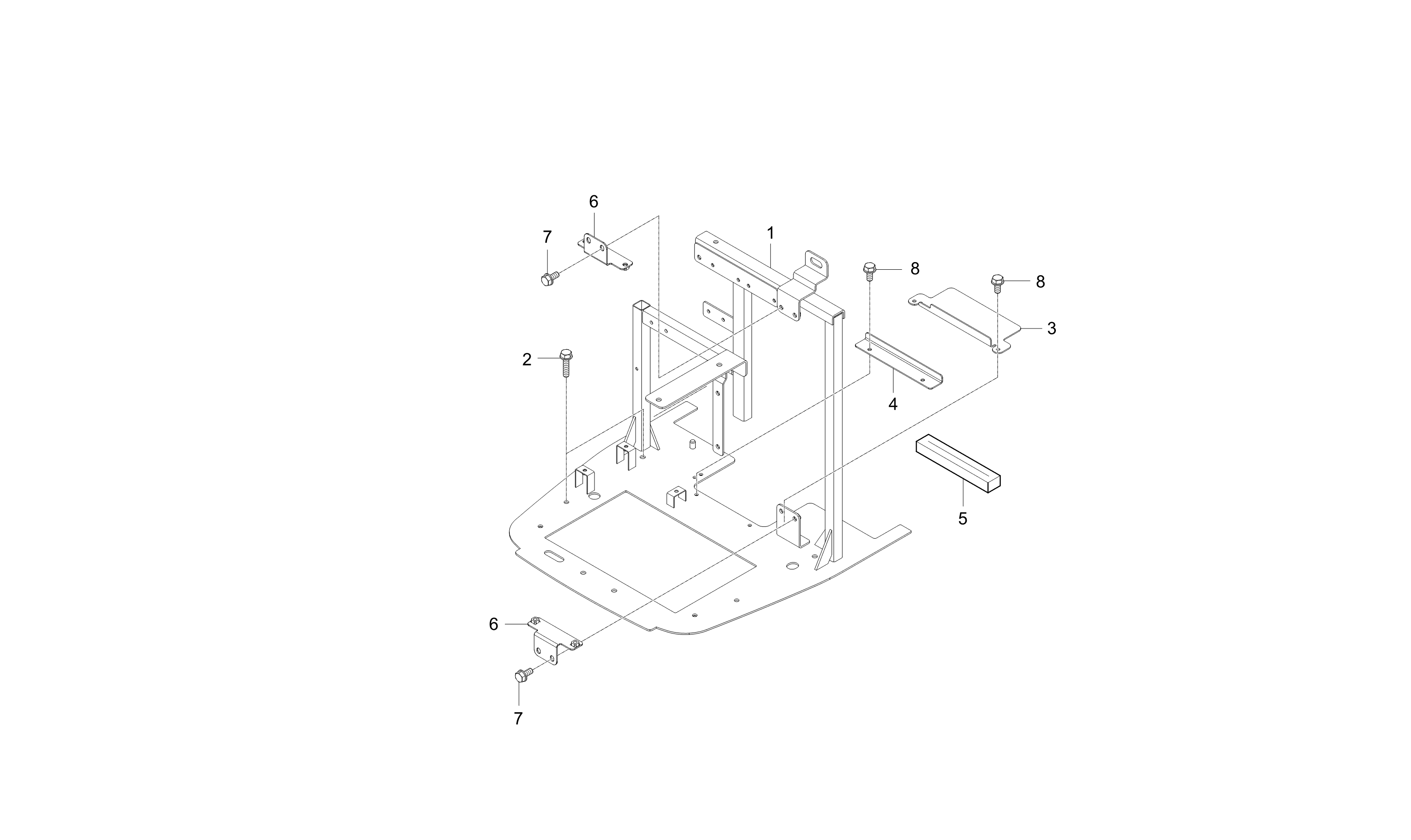 Kioti RX7320(TX6200001~) Parts Diagrams