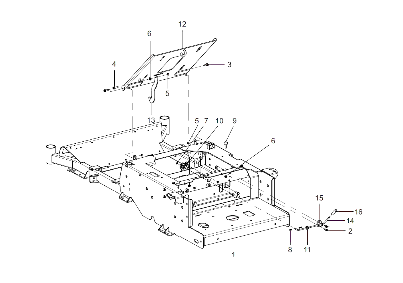 Kioti ZXC 54 SE Parts Diagrams