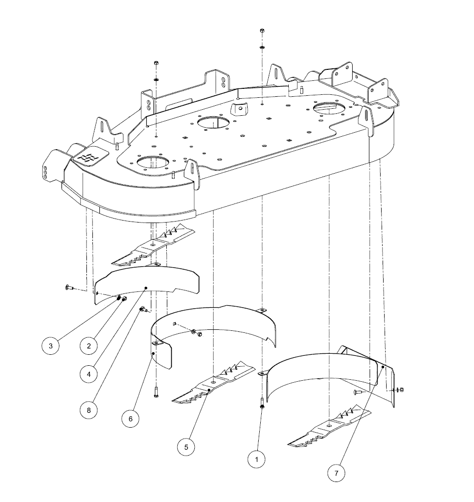Kioti ZXC 54 SE-2 Parts Diagrams