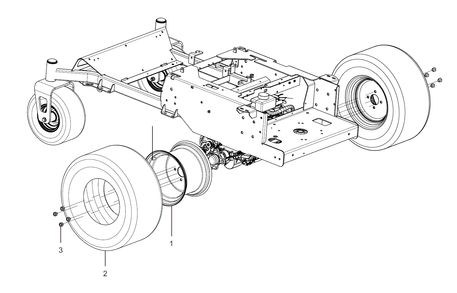Kioti ZXC 54 SE-2 Parts Diagrams