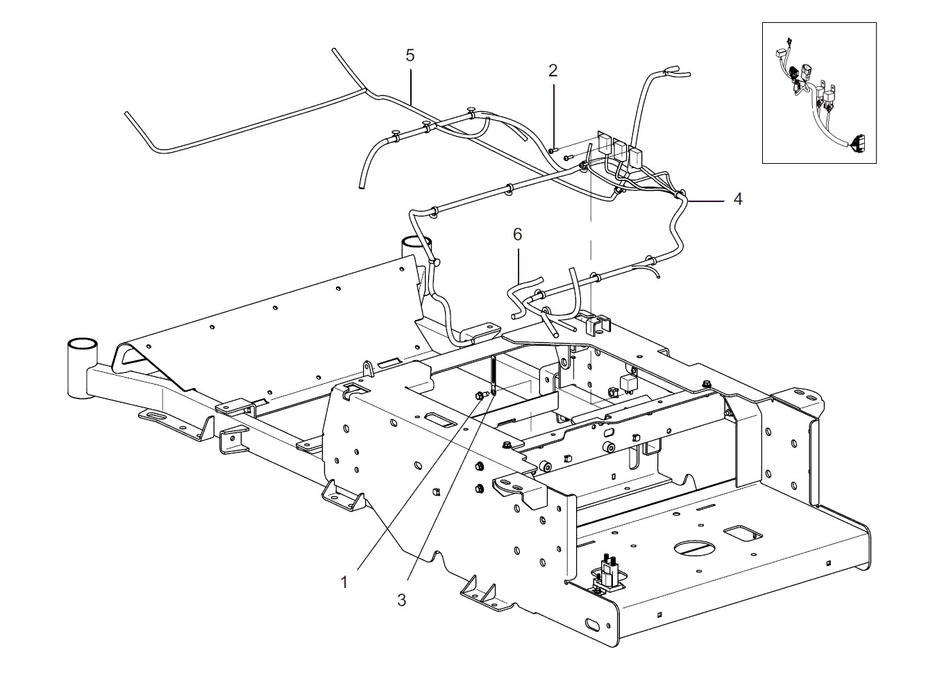 Kioti ZXC 60 Parts Diagrams