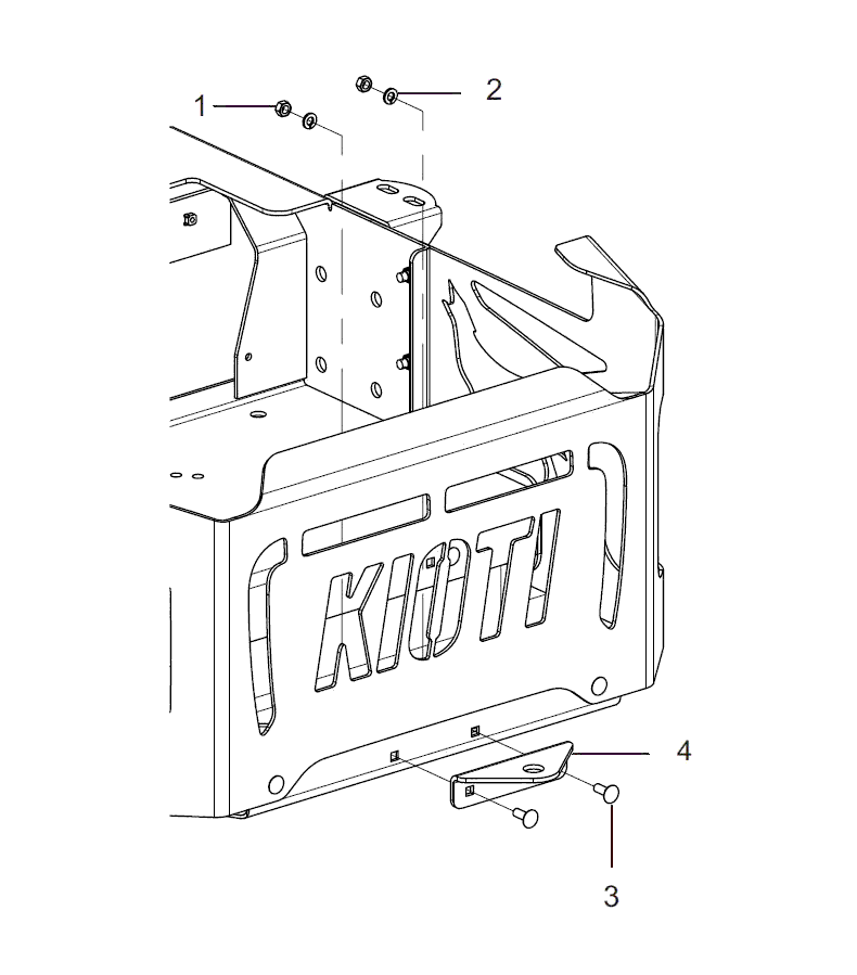 Kioti ZXR 48 Parts Diagrams