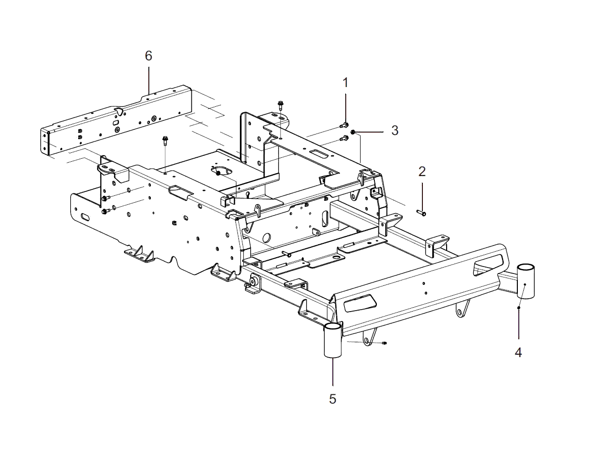 樹圖 Kioti ZXR 48 Parts Diagrams