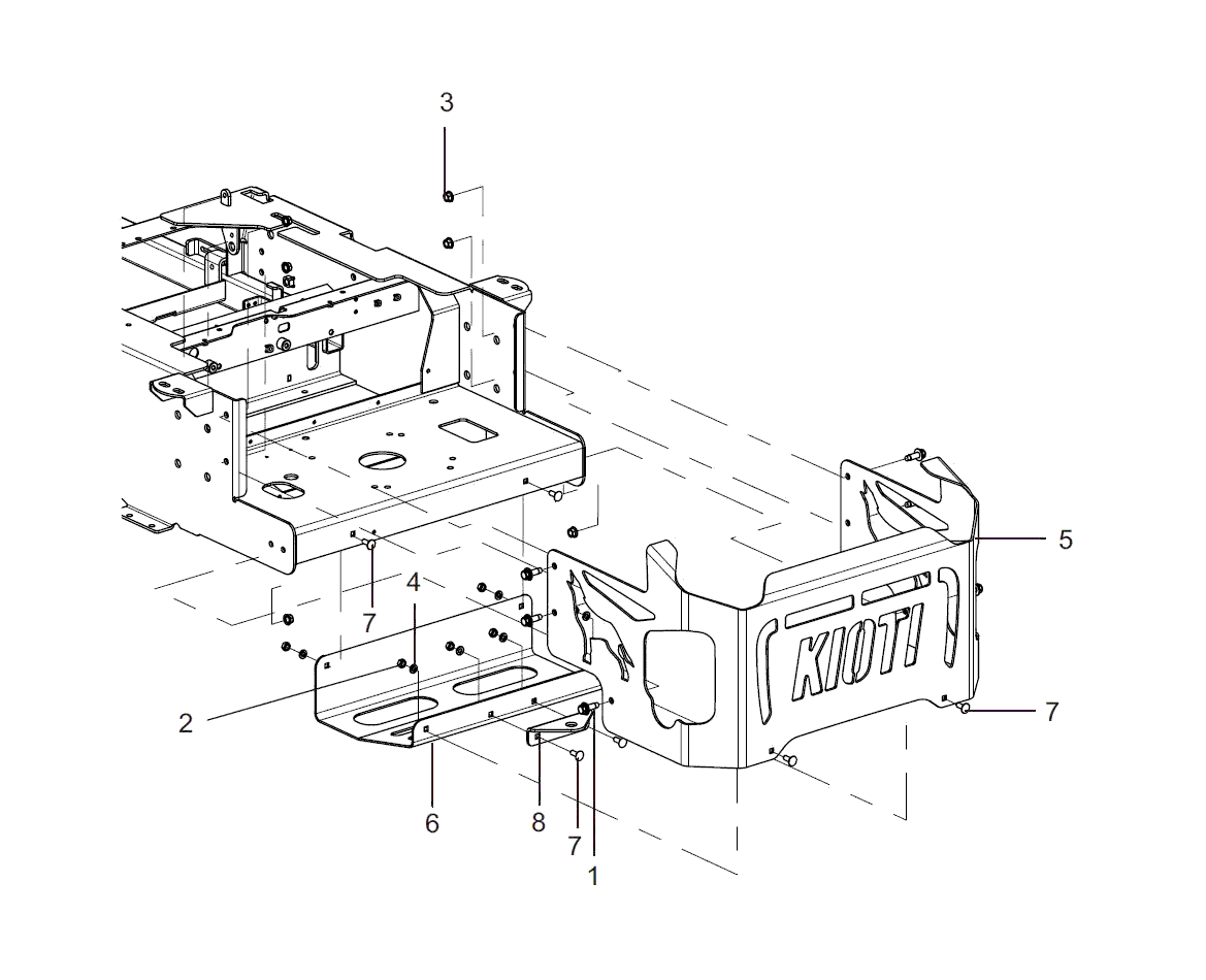 Kioti ZXR 48 Parts Diagrams Kioti ZXR 48 Parts Diagrams