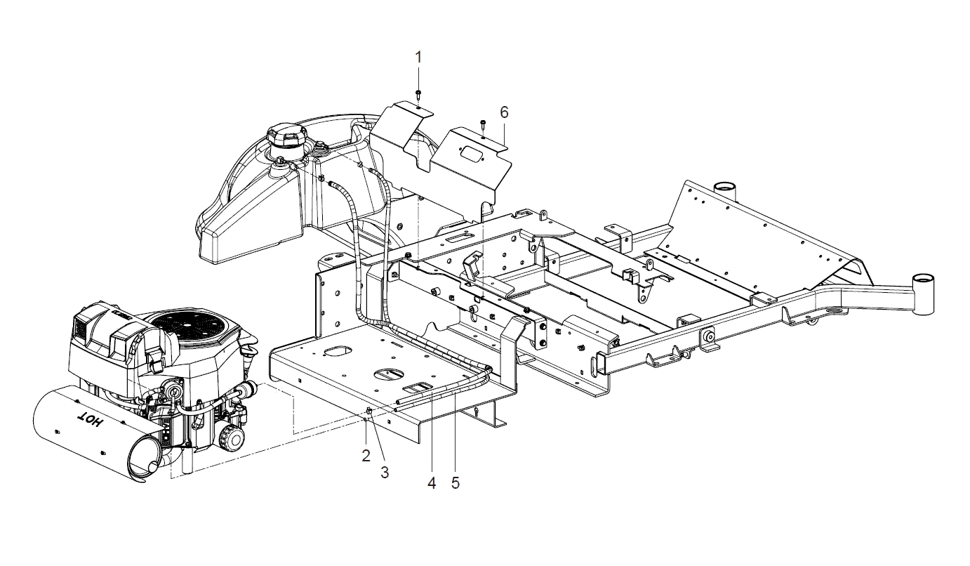 Kioti ZXR 60 Parts Diagrams