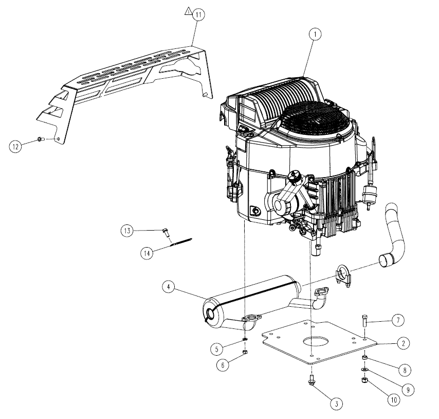 Kioti ZXS 54 Parts Diagrams
