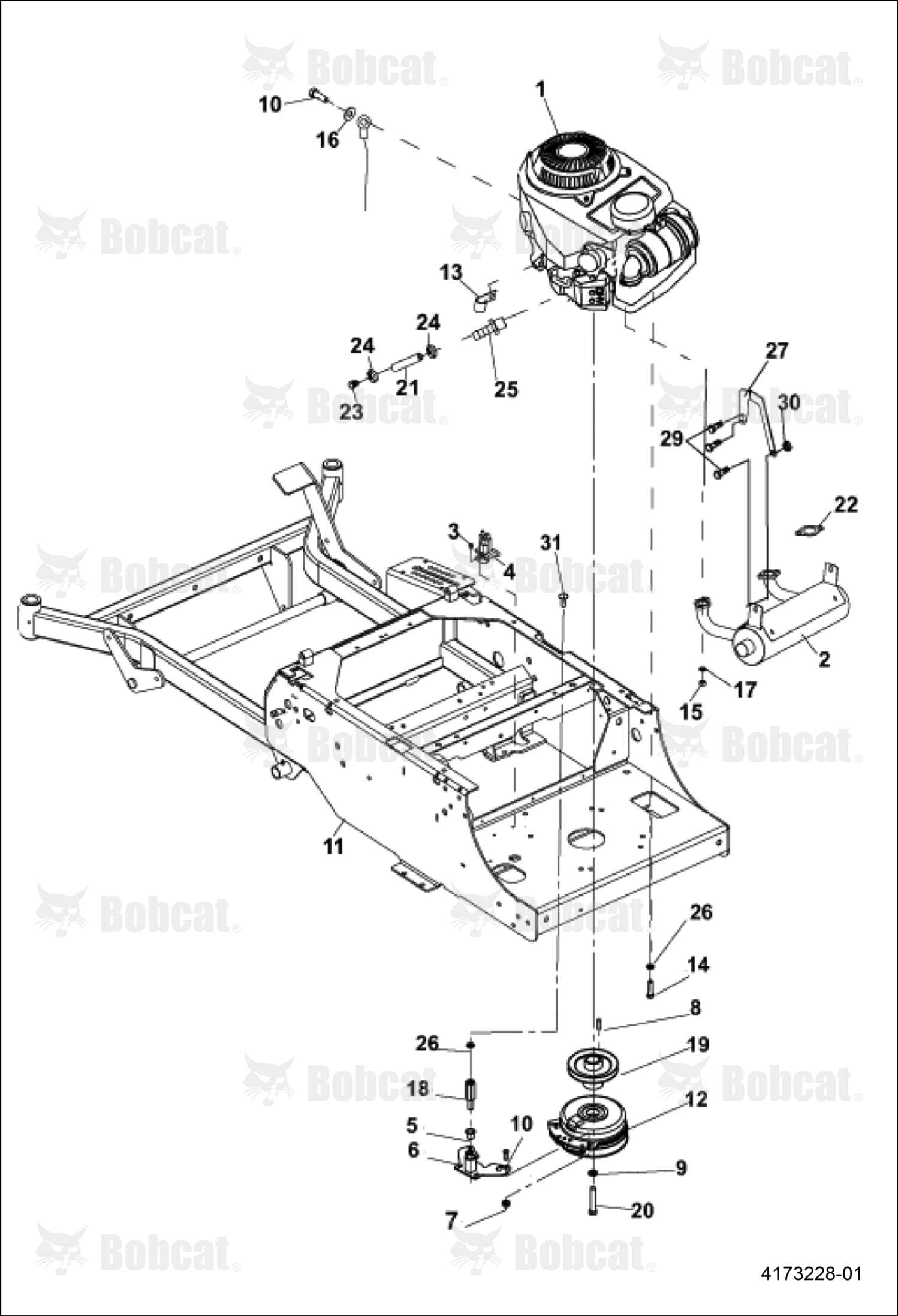 Bobcat Xrz Pro - 9426204111 & Above, 9426214341 & Above