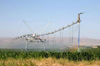 Valley Pivot Irrigation System in Utah