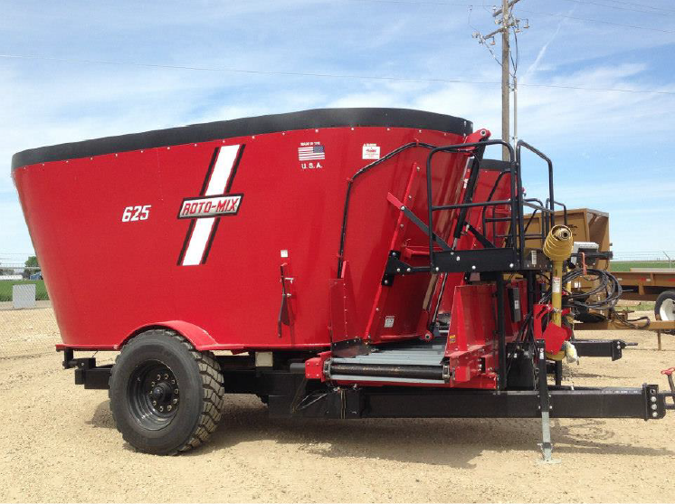 Roto-Mix trailer mixers