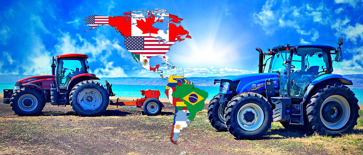 Used Ag Equipment sales in South America, Central America and Mexico