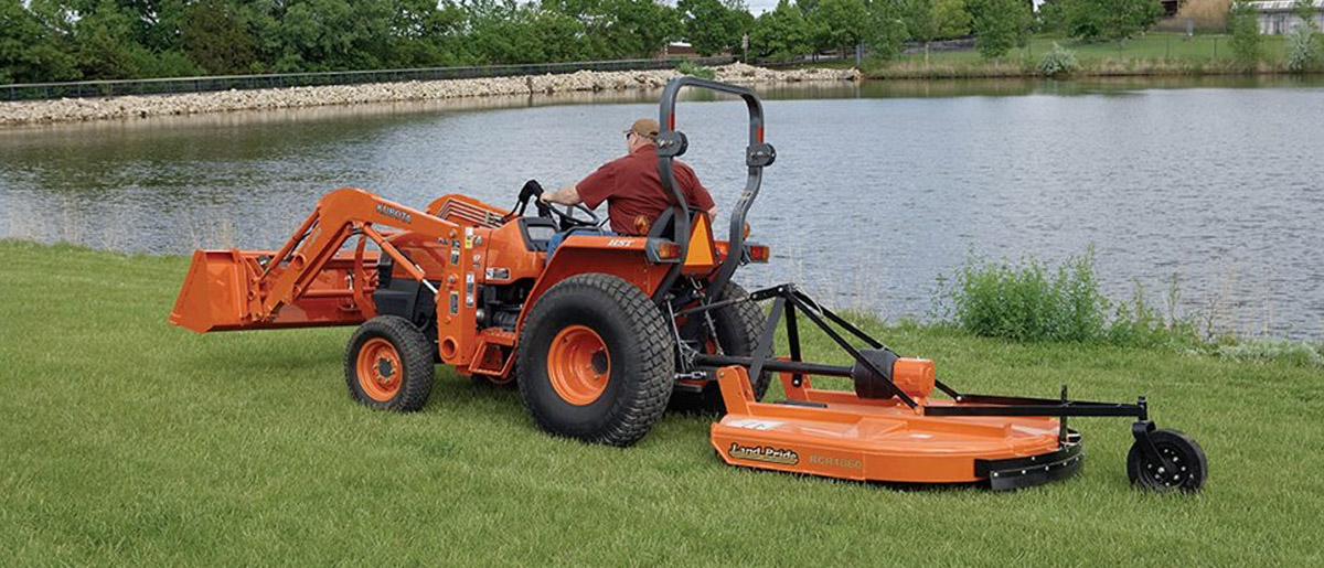 Land Pride rotary cutter mower