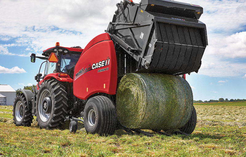 Mexico Case IH round baler