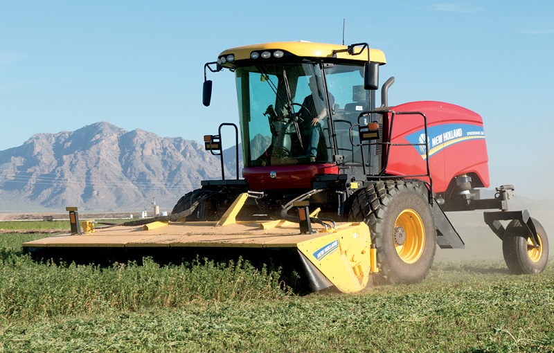 Mexico New Holland windrower