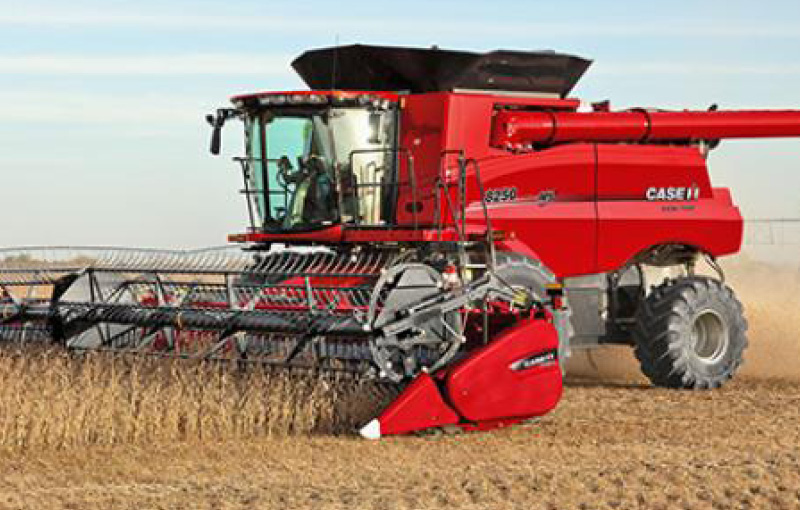 Uruguay Case IH combine