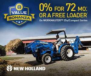 New Holland workmaster current promotion